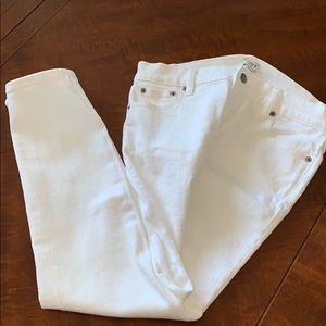 J Crew White jeans